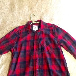 American Eagle boyfriend fit flannel.
